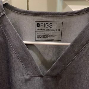 Figs men’s tactical collection scrub top. Size xl. Grey.